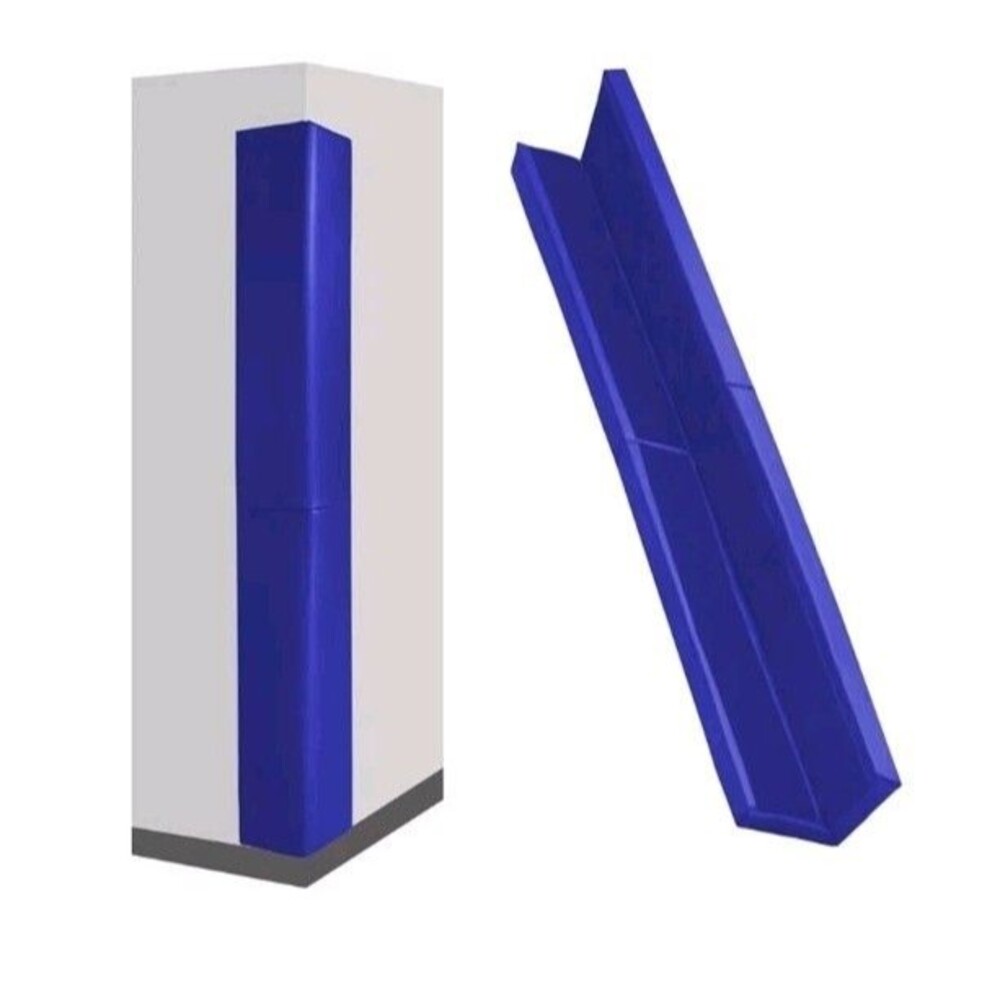 Blue Wall Corner Padding 60" Tall and 2" Thick,Heavy Duty Wall Corner Protect...